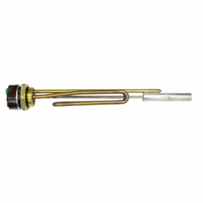 КОМПЛЕКТ: ТЭН RСT 2000W, ИTАТЭН, D42мм, М6, 220V + термостат + прокладка + анод М6