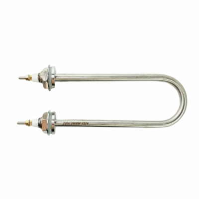 ТЭН 2000W, нерж, М22, L230мм, межосевое расстояние 70мм, ф2, 220V