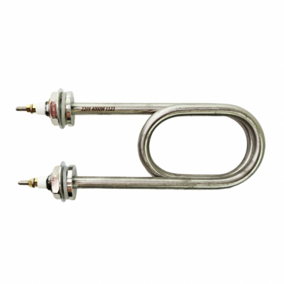 ТЭН 4000W, нерж, М22, L210мм, межосевое расстояние 70мм, ф7, 220V