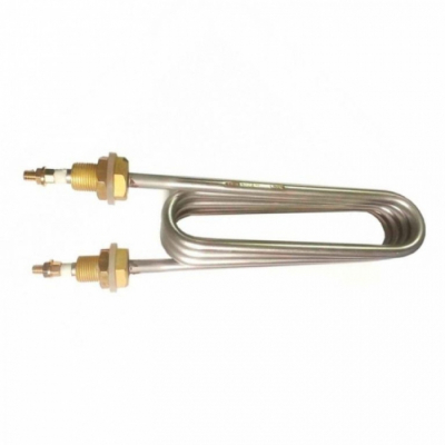 ТЭН 5000W, нерж, М16, L195мм, межосевое расстояние 50мм, ф7, 220V