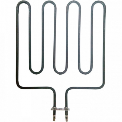 ТЭН для саун 2000W, L410x310мм, прямой, клеммы под разъем, 230V