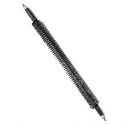 ТЭН 1500W, черн, L450мм, оребренный, подвижный воздух, тип ТЭНР 45А 13/1,5о 220 ф1, 06.150