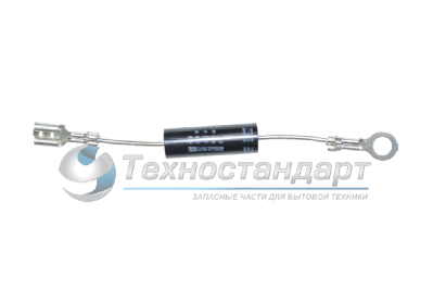 Диод для СВЧ, выводы: клемма 4,8 мм -  круглая клемма