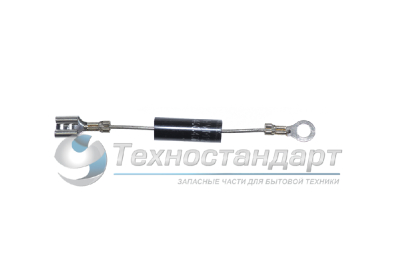 Диод для СВЧ, выводы: клемма 6.3 мм - круглая клемма