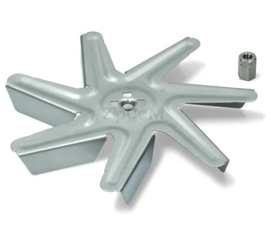 Крыльчатка вентилятора для духовки (метал.)   BOSCH 00650472