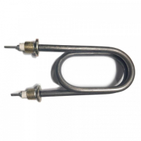 ТЭН 2500W, нерж, М21, L180мм, межосевое расстояние 80мм, ф7, 220V