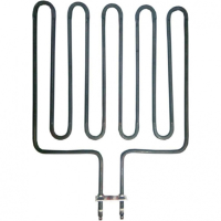 ТЭН для саун 2670W, L410x300мм, прямой, клеммы под разъем, 230V