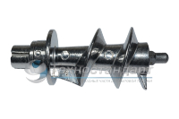 Шнек для мясорубки Аксион, посадка-четырехгранник (сторона 8 мм), L=109 мм, D=40 мм