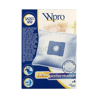 Комплект мешков SA257-MW Wpro (4 шт) + фильтр для пылесоса Whirlpool 481281718604