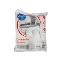 Фильтр жировой 470x970mm (текстильный) для вытяжек Wpro 484000008527 (универсальный)