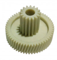 Шестерня мясорубки D=46/18 H35/12 d8 z16/54 белая, без втулки ELENBERG Panasonic
