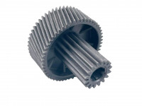 Шестерня c металлической вставкой для мясорубки Vitek, Dex, Д-51,5/22мм, зубья 53/16шт. H-49мм (косой/прямой)