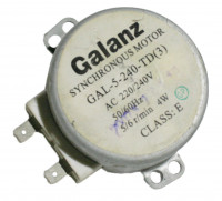 Мотор вращения тарелки СВЧ Galanz GAL-5-240-TD(3) 220-240V 4W 50/60Hz 5/6r/min