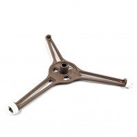 Крестовина вращения тарелки СВЧ Samsung DE92-90201C R-105mm D(ролика)-19mm