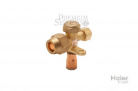 Заправочный вентиль 1/2 сервисный кран сплит системы Haier A0010705989B